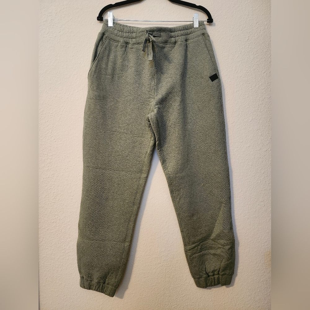 LUNYA LAHGO Restore Double Faced Pant Green Heathered Drawstring M